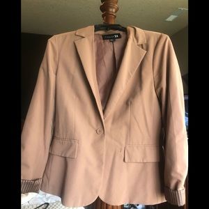 Tan blazer